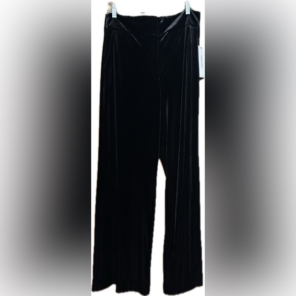 Calvin Klein NWT Whitney Wide Leg Velvet Pant Size 12 W16” - Picture 2 of 11